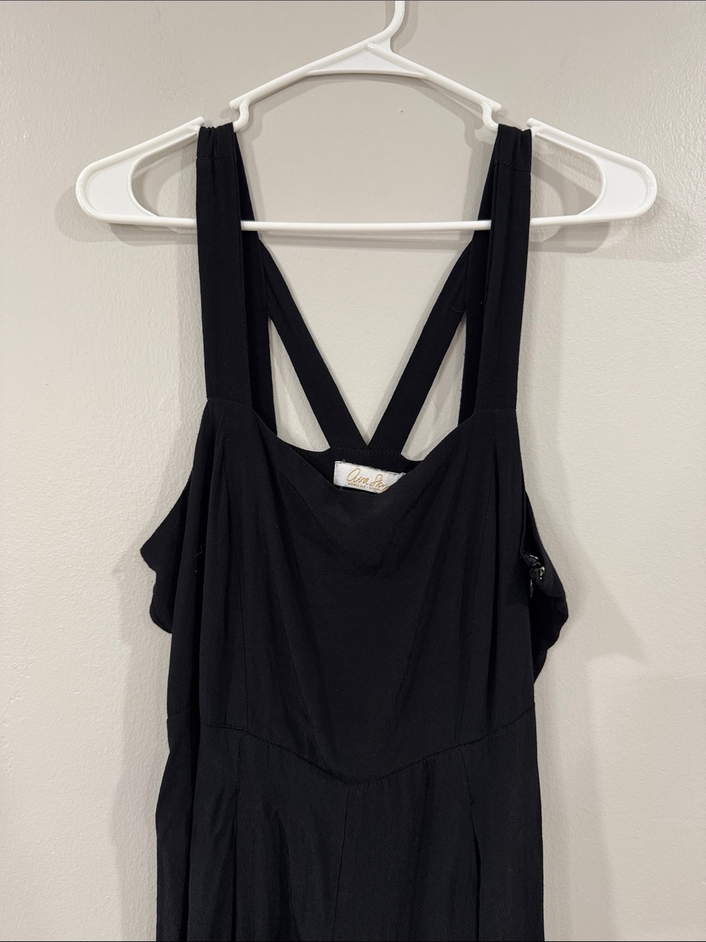 Ava Sky fighting eel Black Cross-Back Jumpsuit Hawaiian - Picture 2 of 5